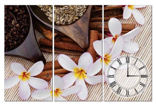 Tranh đồng hồ treo tường Spa Sp0105