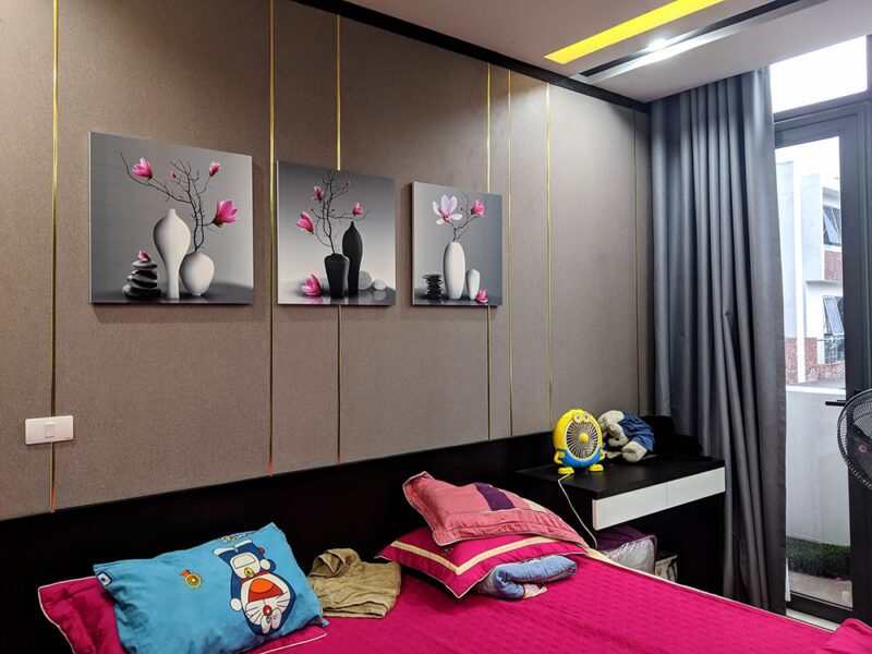 Tranh treo tường lục bình mộc lan NT270 - Ảnh 5