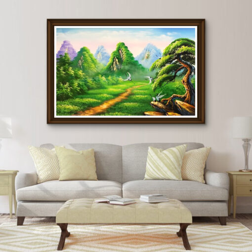 Tranh sơn dầu phong cảnh SD434