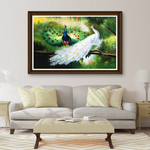 Tranh sơn dầu đôi công phượng SD443