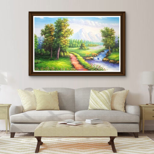 Tranh sơn dầu phong cảnh SD417