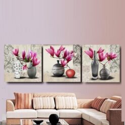 Tranh treo tường lộc bình mộc lan HL481