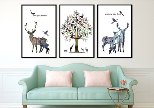 Tranh treo tường Scandinavia nghệ thuật SCA032