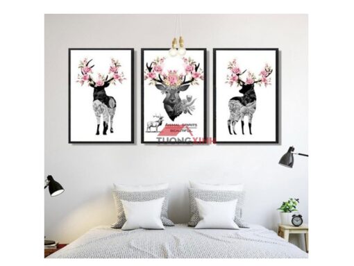 Tranh treo tường Scandinavia Tuần lộc SCA037