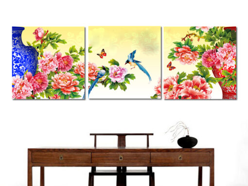 Tranh treo tường hoa mẫu đơn HL478