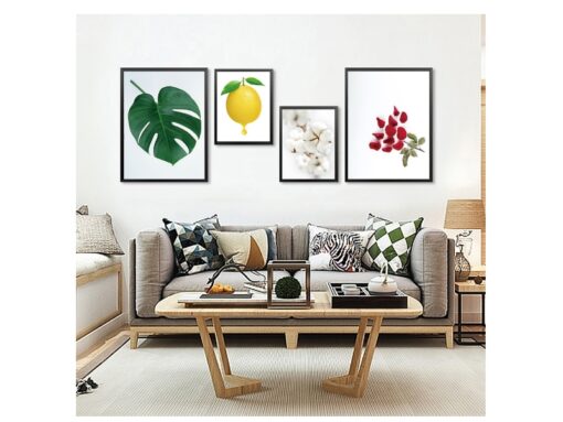 Tranh treo tường Scandinavia hoa lá SCA0152