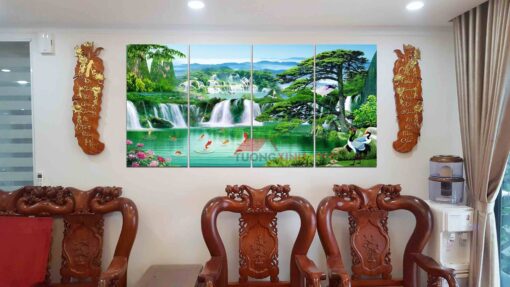 Tranh treo tường sơn thủy hữu tình PT517