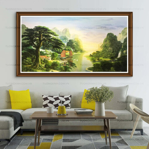 Tranh sơn dầu phong cảnh SD468