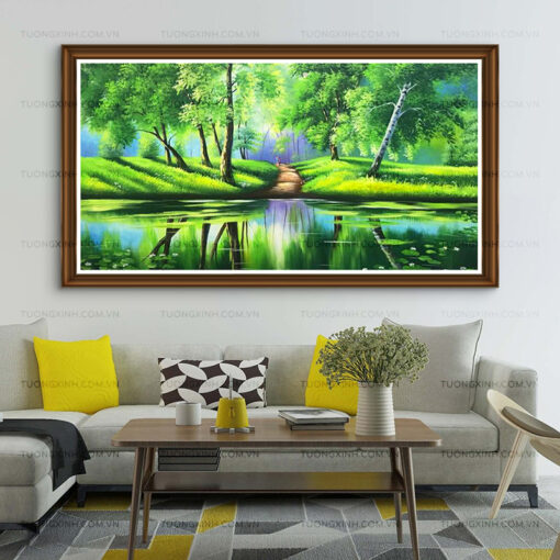 Tranh sơn dầu phong cảnh SD467