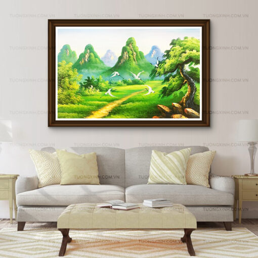 Tranh sơn dầu phong cảnh SD472