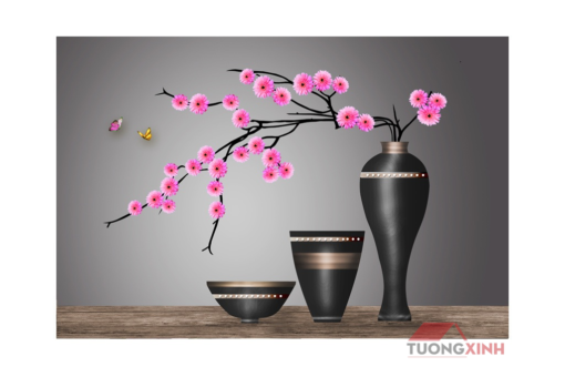 Tranh treo tường hoa lá Hl571