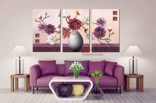 Tranh treo tường hoa mộc lan PK174
