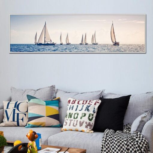 Tranh Scandinavia thuận buồm xuôi gió SCA165