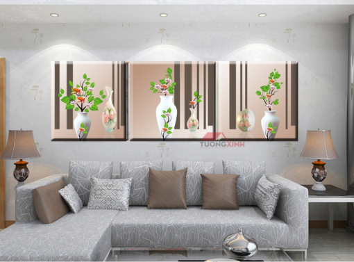 Tranh  treo tường hoa lục bình Hl820