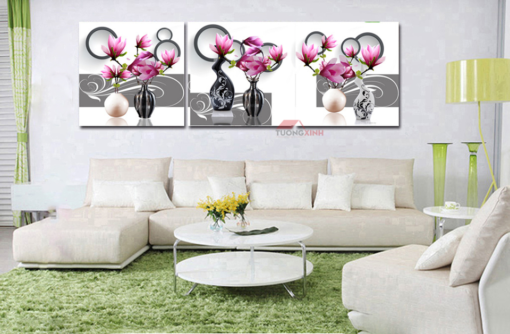 tranh treo tương lục bình Hl813