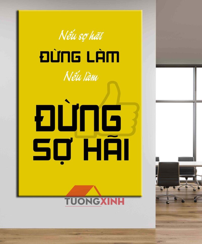 Tranh tạo động lực trong công việc DL925