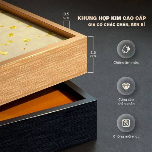 (2) Khung hợp kim cao cấp