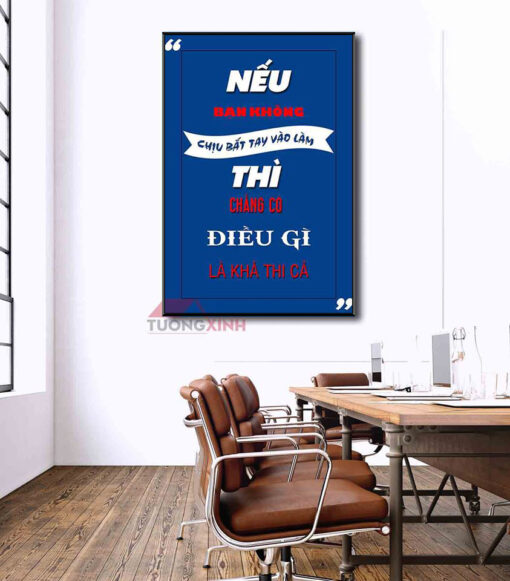 Tranh tạo động lực trong công việc DL1049