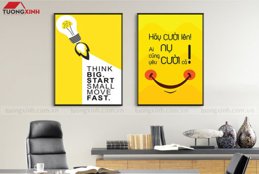 Tranh văn phòng động lực DL1626