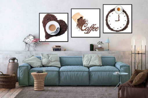 Tranh Cafe treo tường phòng ăn, phòng trà SCA1109