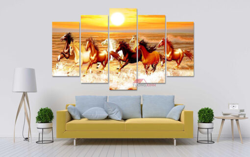 Tranh phong thủy Mã Đáo Thành Công PT1115