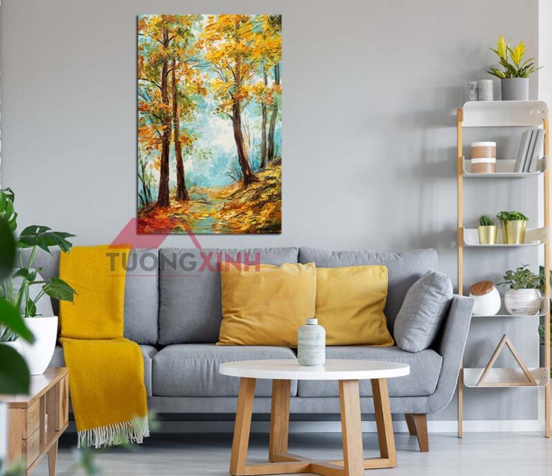 Tranh treo tường phong cảnh mùa thu TN1159