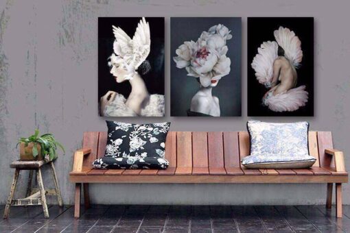 Tranh treo tường Cô Gái Nghệ Thuật NT1188