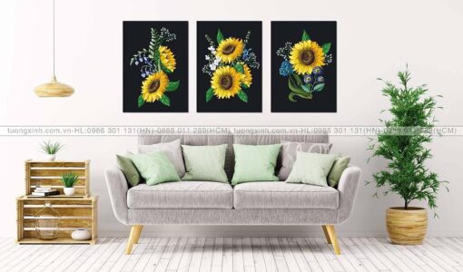Tranh treo tường Hoa Hướng Dương HL1191