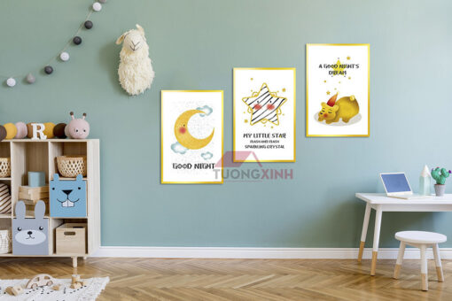 Tranh treo tường phòng ngủ cho bé SCA434