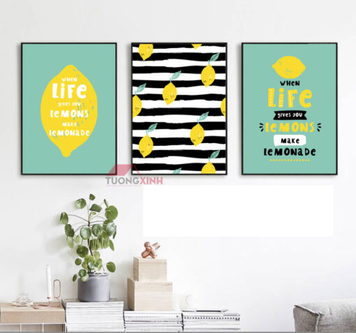 Tranh khung trang trí phòng khách SCA420