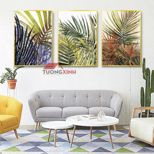 Tranh khung treo tường phòng khách SCA666