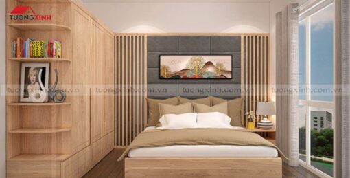 Tranh trang trí phòng ngủ phong cảnh nghệ thuật SCA1138A