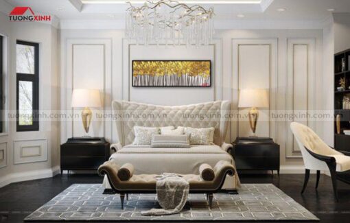 Tranh treo tường phòng ngủ nghệ thuật hiện đại SCA1134A