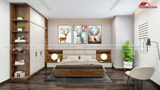 Tranh treo tường phòng ngủ tuần lộc SCA550A