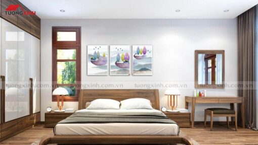 Tranh khung treo tường trang trí phòng ngủ SCA957A