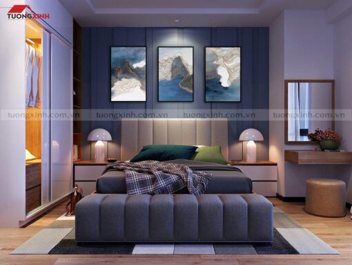 Tranh treo phòng ngủ nghệ thuật hiện đại SCA167A