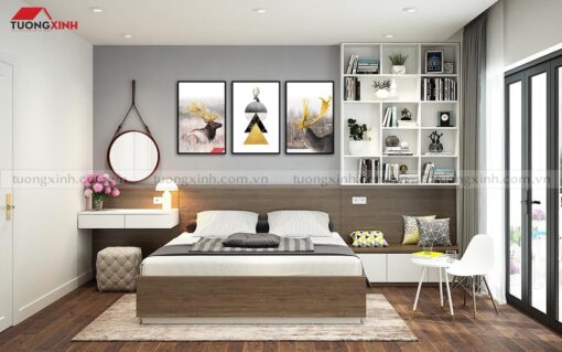 Tranh treo tường phòng ngủ phong cách Bắc Âu SCA1414A