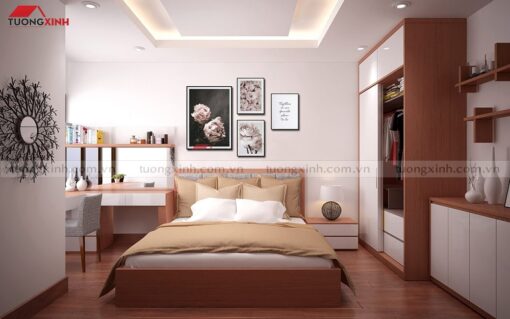 Tranh treo tường phòng ngủ hoa hồng nghệ thuật SCA679A