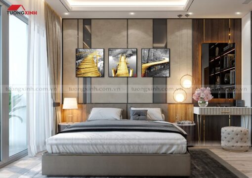 Tranh treo tường phòng ngủ phong cảnh nghệ thuật SCA674A