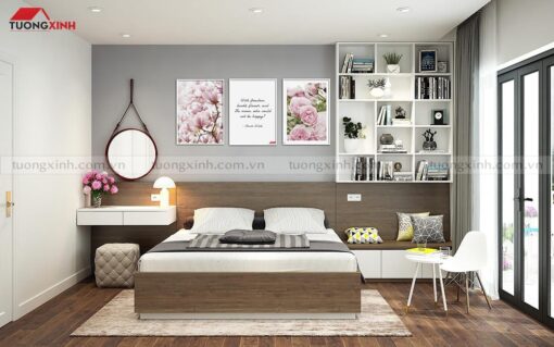 Tranh khung treo tường phòng ngủ hiện đại SCA634A