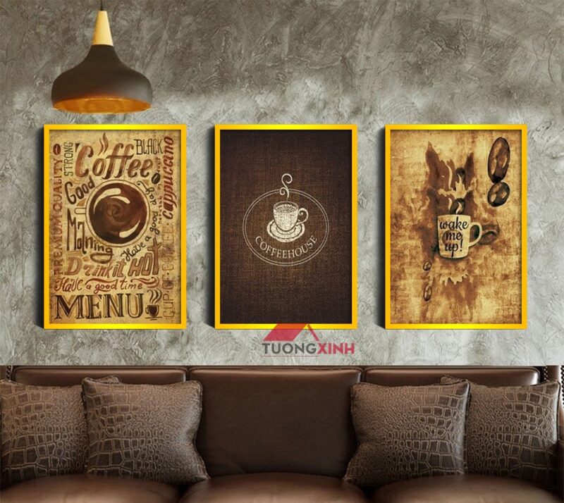 Tranh trang trí phòng ăn Ly Cafe SCA1225