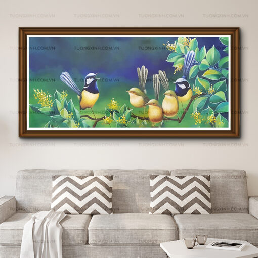 Tranh sơn dầu trang trí nghệ thuật SD482