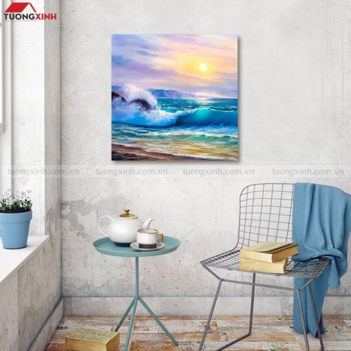Tranh treo tường phong cảnh biển TN1589