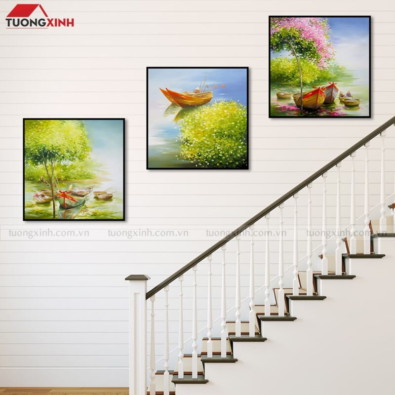 Tranh treo tường trang trí cầu thang SCA1605