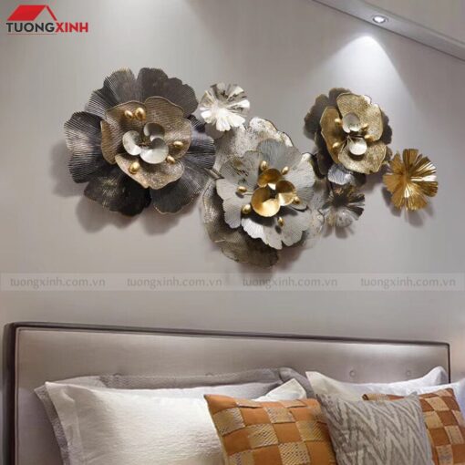 Tranh sắt decor nghệ thuật phòng khách TX699