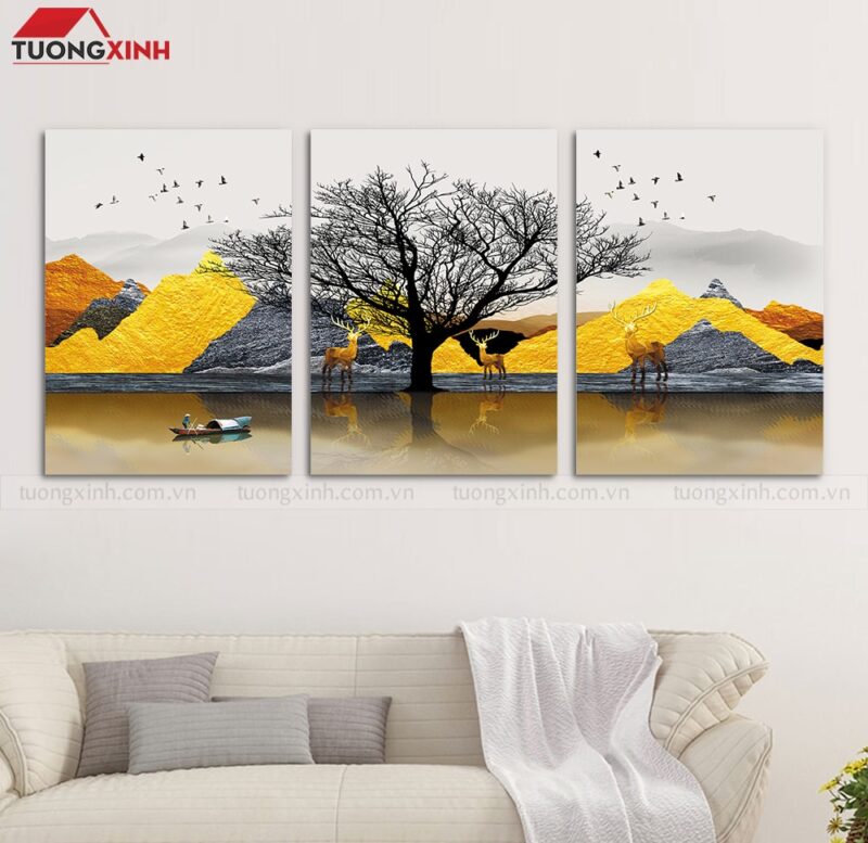 Tranh treo tường trang trí phong cảnh nghệ thuật NT1620
