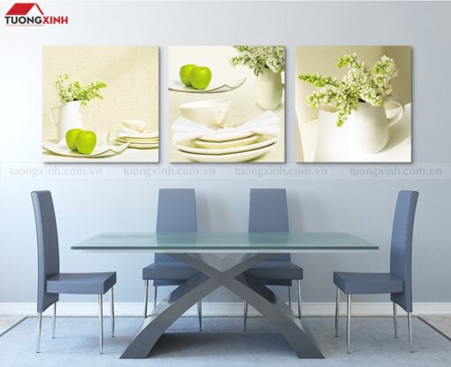 Tranh lọ hoa trang trí phòng ăn PA1621
