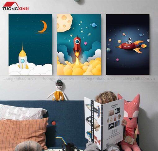 Tranh trang trí phòng ngủ cho bé TT1611