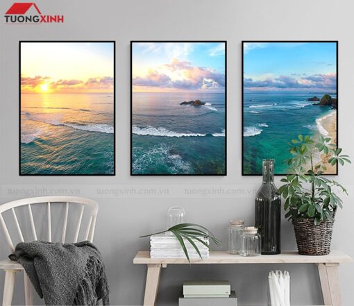 Tranh Scandinavia phong cảnh biển SCA1649