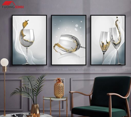 Tranh trang trí phòng ăn nghệ thuật hiện đại SCA1688